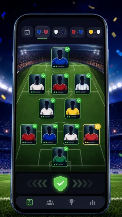 Secure Dream11 football and cricket fantasy app download preview